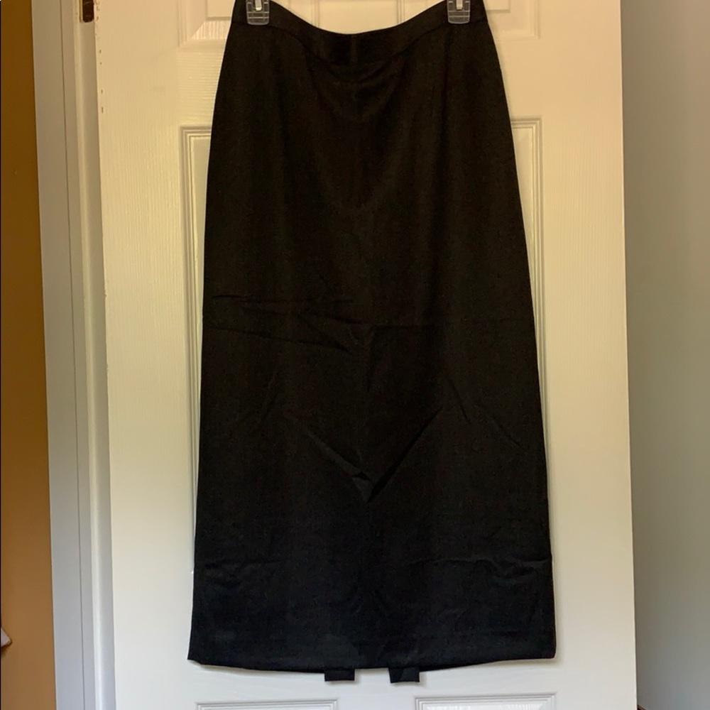 Dark grey long skirt
